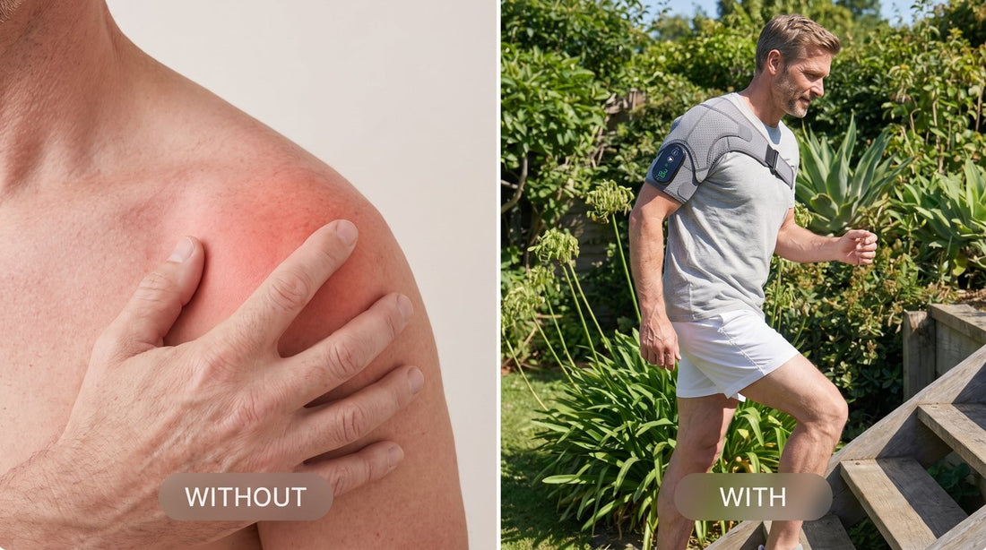 Rhythmic compression that flushes the swelling out