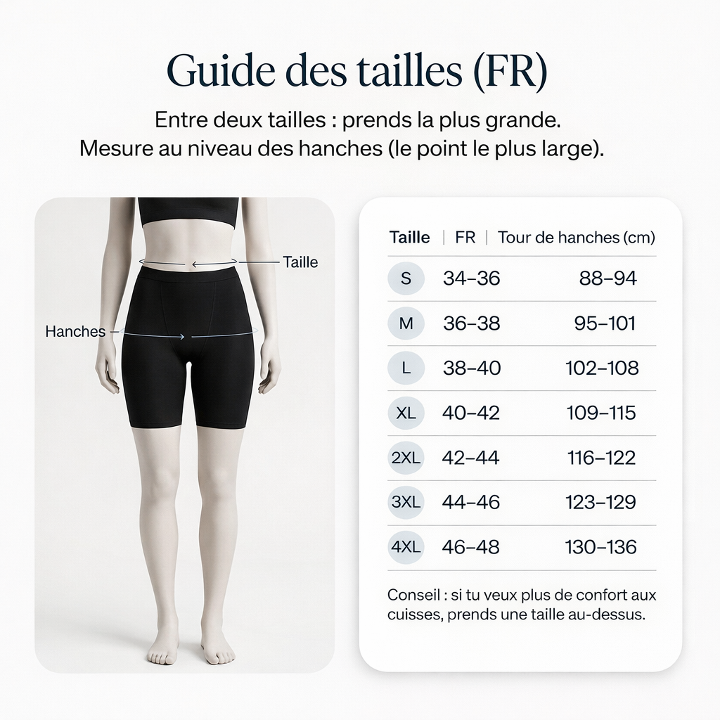 Shorty Menstruel Anti-Fuite 360°