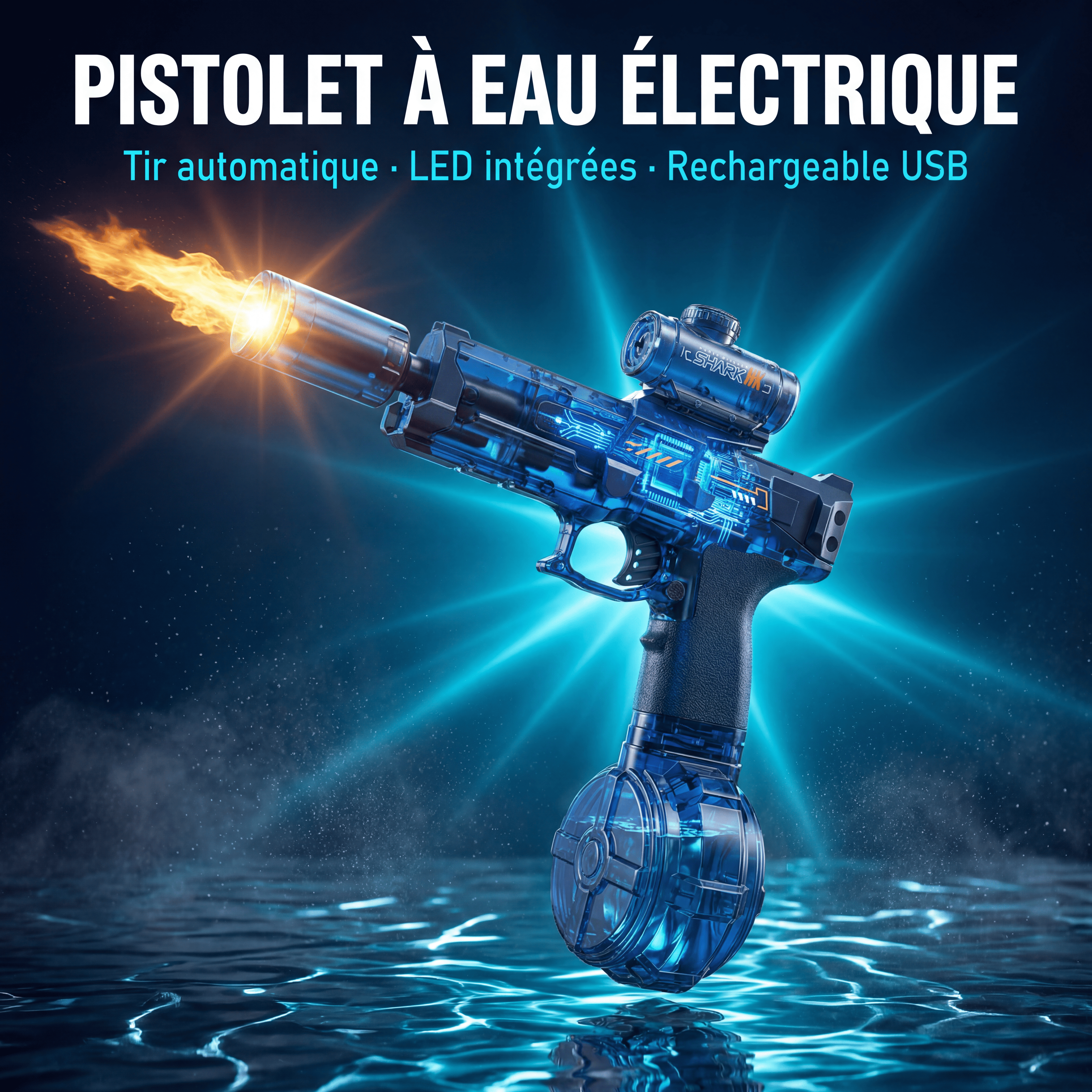 Olyra - Pistolet à eau électrique
