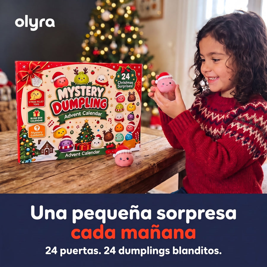 Calendario de Adviento Olyra Squishy Dumpling
